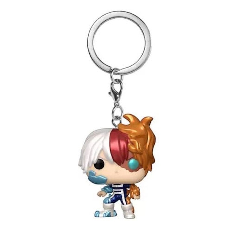 MY HERO ACADEMIA - Todoroki Metallic Funko Keychain 4 cm