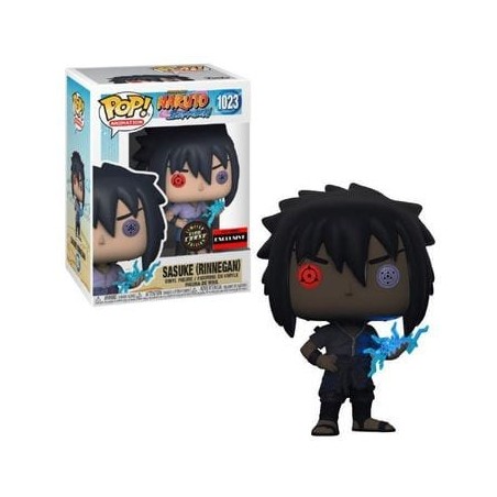 NARUTO SHIPPUDEN - Sasuke Rinnegan Glow Chase Exclusive Funko Pop 1023