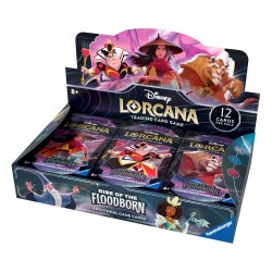 LORCANA TCG - Rise of the Floodborn Booster Display Box 24 buste (ENG)