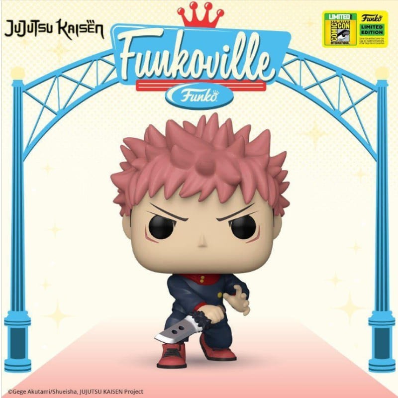 JUJUTSU KAISEN - Yuji Itadori with Slaughter Demon SDCC 2022 Exclusive Funko Pop Animation 9 cm