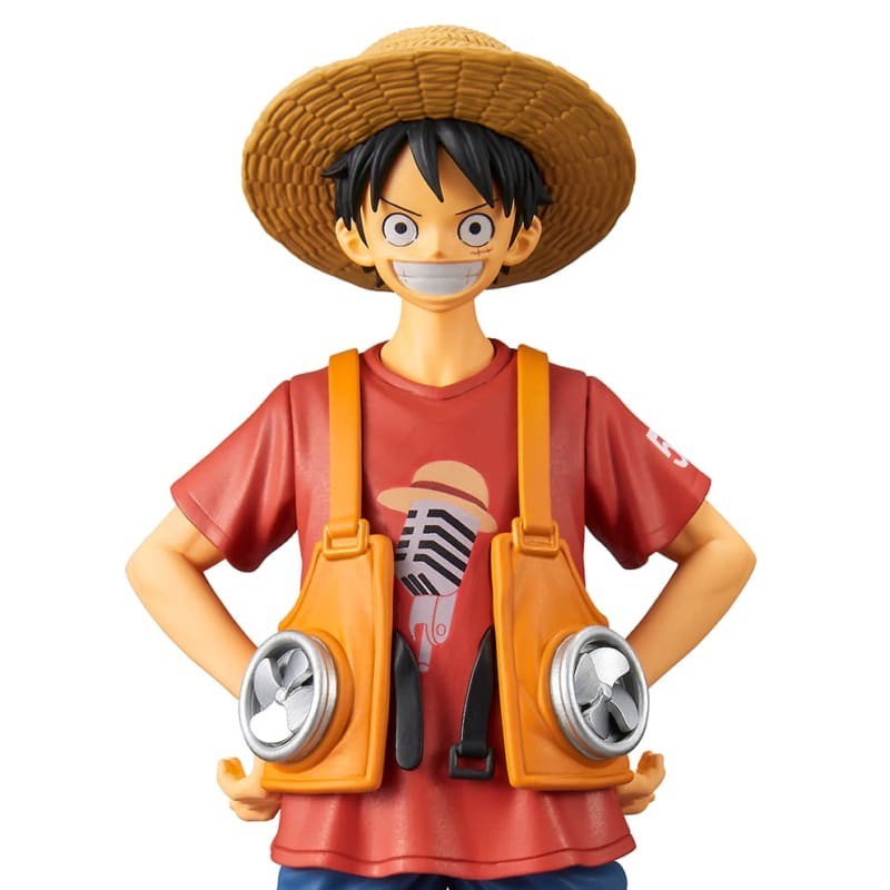 ONE PIECE FILM RED - Monkey D. Luffy DXF The Grandline Men vol.1 PVC Figure 16 cm