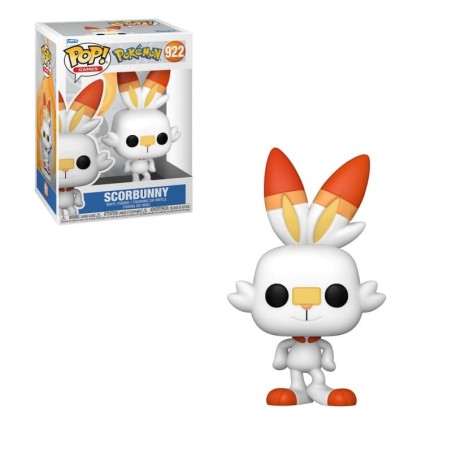 POKEMON - Scorbunny Funko Pop Games 9 cm 922