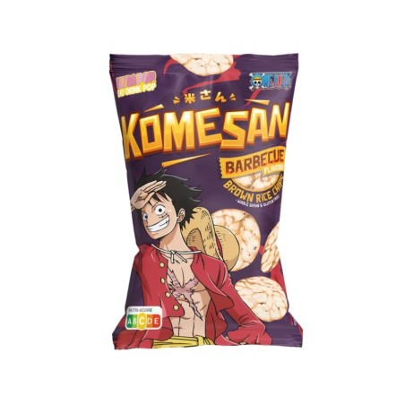 ONE PIECE Luffy - Patatine Di Riso Integrali Al Gusto Di Barbecue