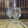 HARRY POTTER - Colour Changing Glass Hogwarts