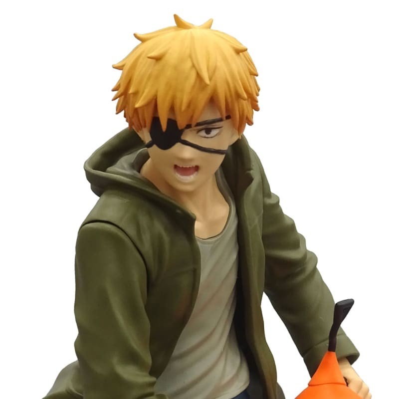 CHAINSAW MAN - Denji & Pochita Vibration Stars Banpresto PVC Figure 14 cm
