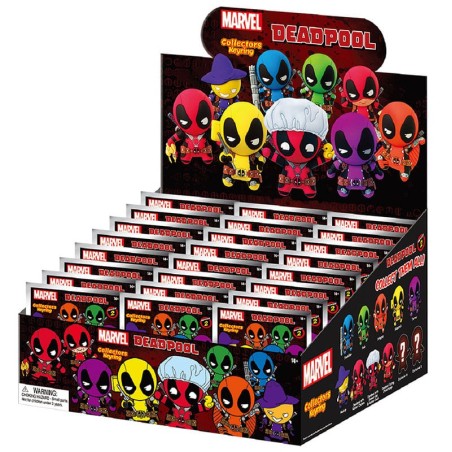 Portachiavi Clip Deadpool Serie 2 (1 portachiavi casuale)