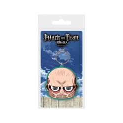 ATTACK ON TITAN - Portachiavi in gomma Colossal Chibi