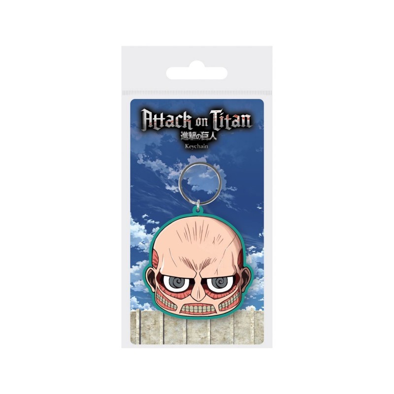 ATTACK ON TITAN - Colossal Chibi Rubber Keychain