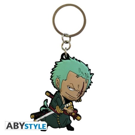 ONE PIECE - Keychain PVC "Zoro SD"