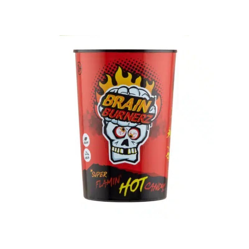 Brain Blasterz Hot Candy Container 48g – Caramelle aspre e piccanti