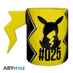 POKEMON - Pikachu lightning bolt handle Mug 3D 