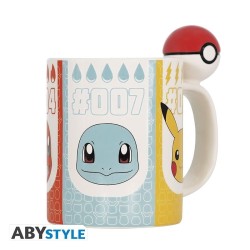 POKEMON - Pokéball handle Mug 3D 