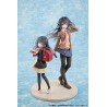 RASCAL DOES NOT DREAM OF A KNAPSACK KID - Mai Sakurajima High School Graduation Ver. & Knapsack Kid Kadokawa PVC Figure 19 cm