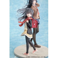 RASCAL DOES NOT DREAM OF A KNAPSACK KID - Mai Sakurajima High School Graduation Ver. & Knapsack Kid Kadokawa PVC Figure 19 cm