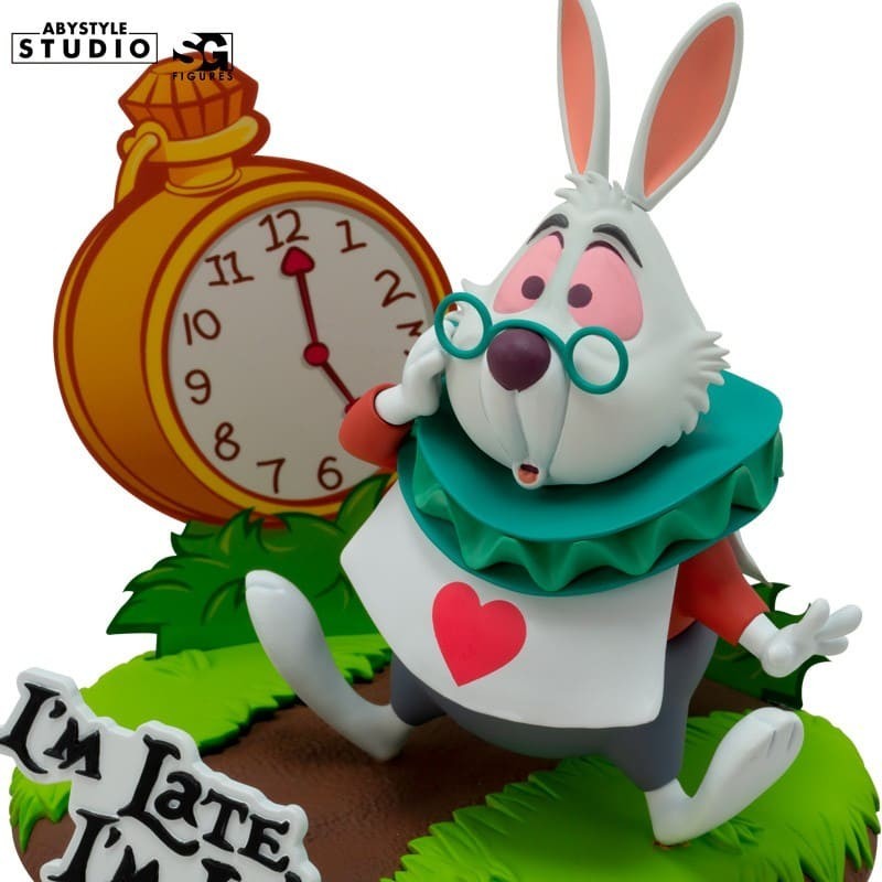 DISNEY Alice in Wonderland - White Rabbit SFC PVC Figure ABYstyle Studio 10 cm