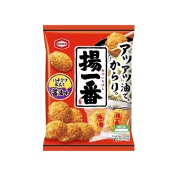 Age Ichi-Ban 100 g - Japanese Rice cracker with soy sauce and honey flavor