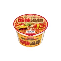 Spicy Black Tantan Noodle Big Cup 106 g - Japanese instant cupnoodles with black sesame flavor and spicy pepper flavor
