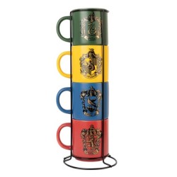 HARRY POTTER - Set 4 Tazze da 300 ml