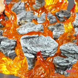 FAIRY TAIL - Natsu Dragneel Kitsune Statue 1/4 Resin Figure 50,5 cm