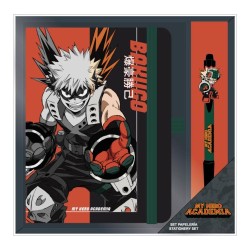 MY HERO ACADEMIA - Katsuki Bakugo Set Cancelleria (Taccuino e matita)