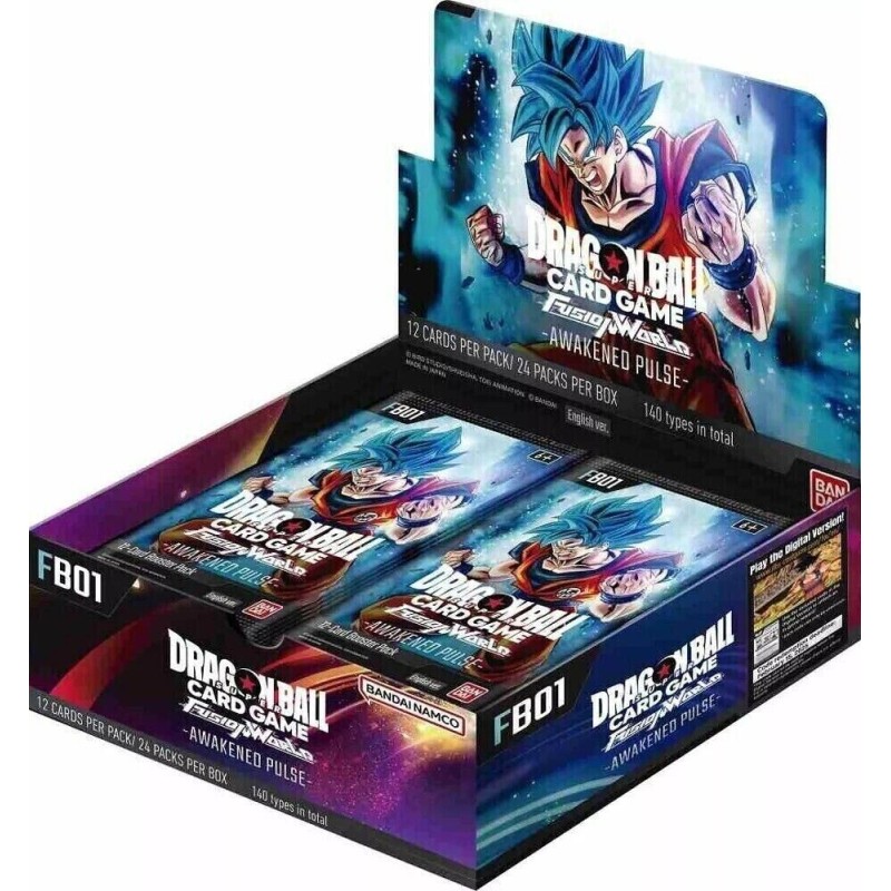 DRAGON BALL SUPER - Fusion World 01 FB-01 Complete box 24 pack (ENG)