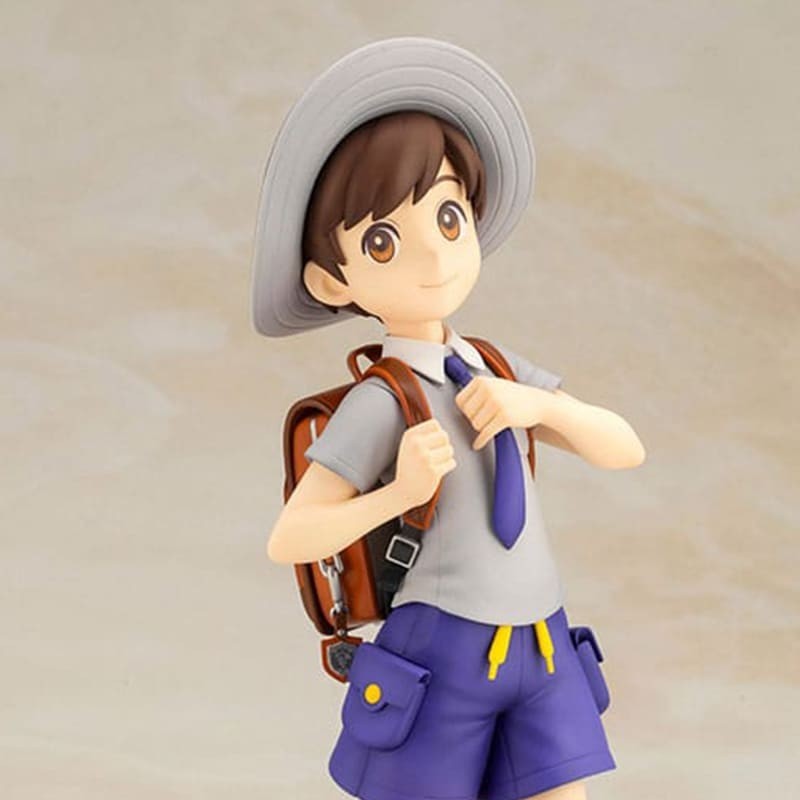 POKEMON - Florian with Fuecoco Kotobukiya ARTFXJ 1/8 PVC Figure 20 cm