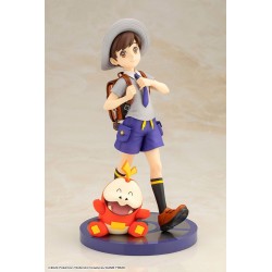 POKEMON - Florian with Fuecoco Kotobukiya ARTFXJ 1/8 PVC Figure 20 cm