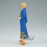 ONE PIECE - Sanji Wanokuni Yukata Ver. DXF The Grandline Series Banpresto PVC Figure 17 cm