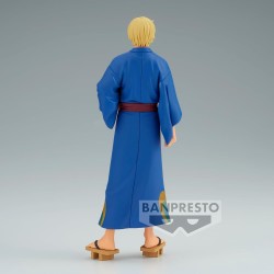 ONE PIECE - Sanji Wanokuni Yukata Ver. DXF The Grandline Series Banpresto PVC Figure 17 cm