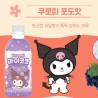 My Coco Kuromi Grape 340ml - Korean Non-carbonated soft drink with grape flavor and Nata De Coco