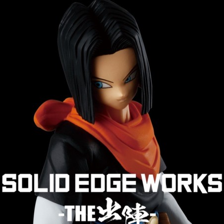 DRAGON BALL - Android 17 Solid Edge Works Banpresto PVC Figure 17 cm