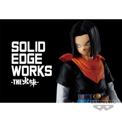 DRAGON BALL - Android 17 Solid Edge Works Banpresto PVC Figure 17 cm
