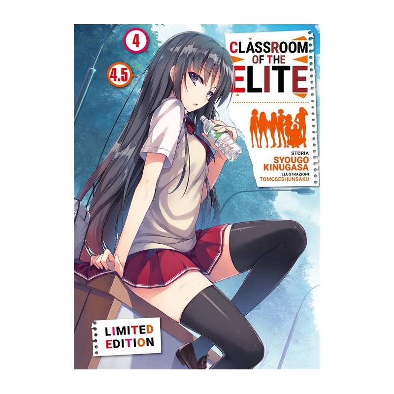 Classroom Of The Elite Novel Vol. 4 +4.5 - Limited edition (ITA)