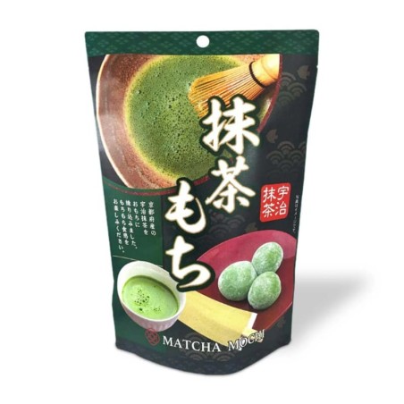Mochi al Matcha - con ripieno al tè verde giapponese 