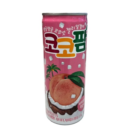 Coco Palm Peach 240 ml - Lattina coreana alla pesca con nata de coco