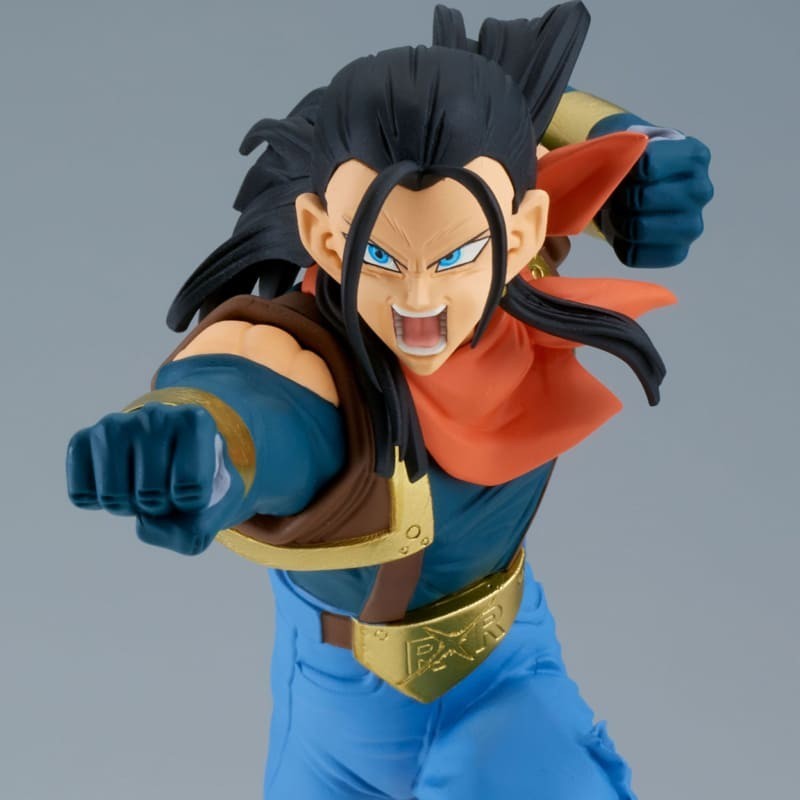 DRAGON BALL GT - Super  17 (VS Son Goku Super Saiyan) Match Makers Banpresto PVC Figure 16 cm