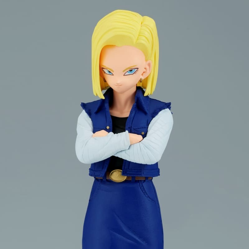 DRAGON BALL Z - Android 18 Solid Edge Works Banpresto PVC Figure 17 cm