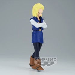 DRAGON BALL Z - Android 18 Solid Edge Works Banpresto PVC Figure 17 cm