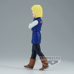 DRAGON BALL Z - Android 18 Solid Edge Works Banpresto PVC Figure 17 cm