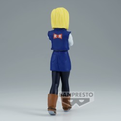 DRAGON BALL Z - Android 18 Solid Edge Works Banpresto PVC Figure 17 cm