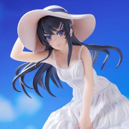 RASCAL DOES NOT DREAM OF A BUNNY GIRL SENPAI - Mai Sakurajima Summer Dress Luminasta SEGA PVC Figure 17 cm
