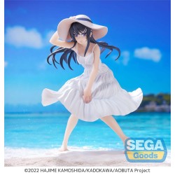 RASCAL DOES NOT DREAM OF A BUNNY GIRL SENPAI - Mai Sakurajima Summer Dress Luminasta SEGA PVC Figure 17 cm