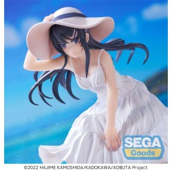 RASCAL DOES NOT DREAM OF A BUNNY GIRL SENPAI - Mai Sakurajima Summer Dress Luminasta SEGA PVC Figure 17 cm