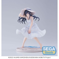 RASCAL DOES NOT DREAM OF A BUNNY GIRL SENPAI - Mai Sakurajima Summer Dress Luminasta SEGA PVC Figure 17 cm