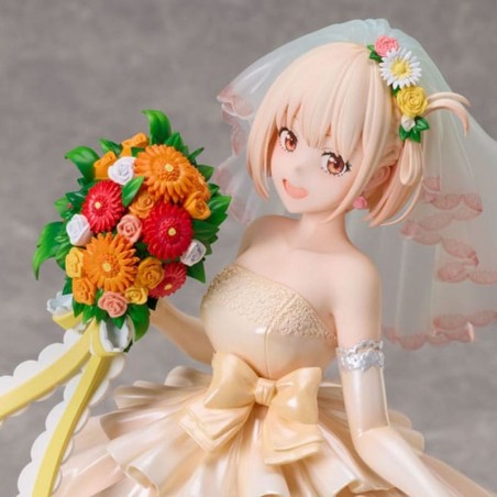 LYCORIS RECOIL  - Chisato Nishikigi Wedding Dress Ver. Aniplex 1/7 PVC Figure 26 cm