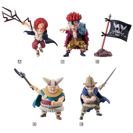 ONE PIECE - Elbaf World Collectable Figure Complete Pack 7 cm