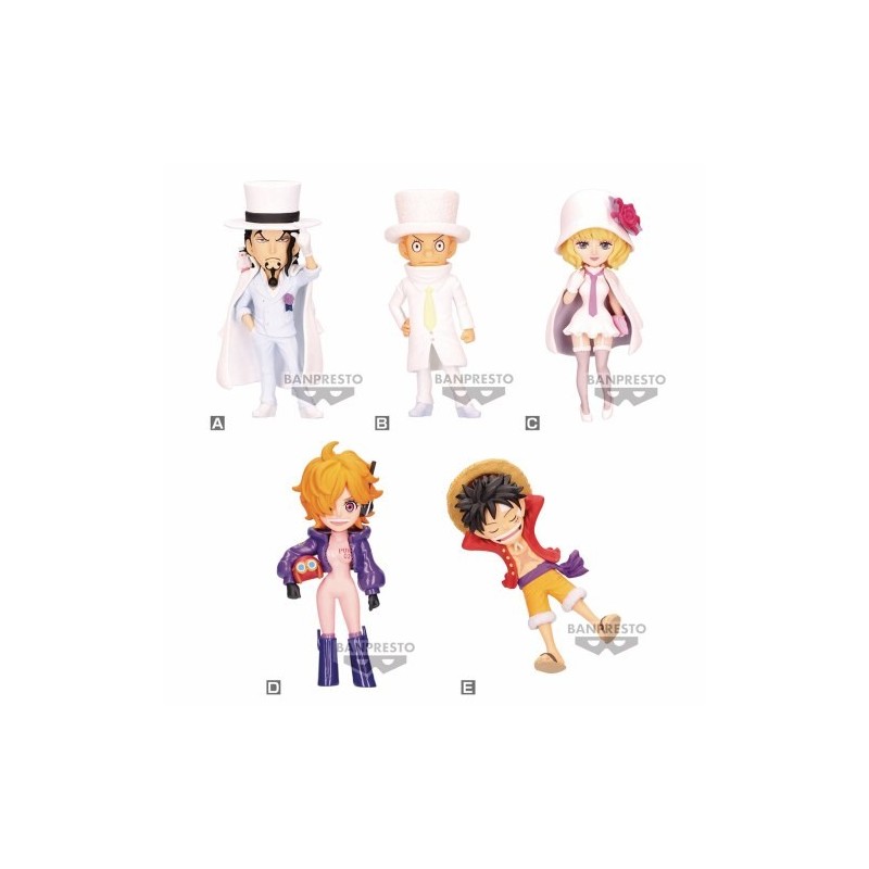 ONE PIECE - Entering New Chapter World Collectable Figure Complete Pack 7 cm