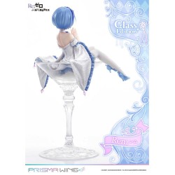 RE: ZERO - Rem Glass Edition Prisma Wing 1/7 PVC Figure 23 cm