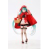 HATSUNE MIKU - Miku Wonderland Little Red Riding Hood Taito PVC Figure 18 cm
