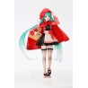 HATSUNE MIKU - Miku Wonderland Little Red Riding Hood Taito PVC Figure 18 cm
